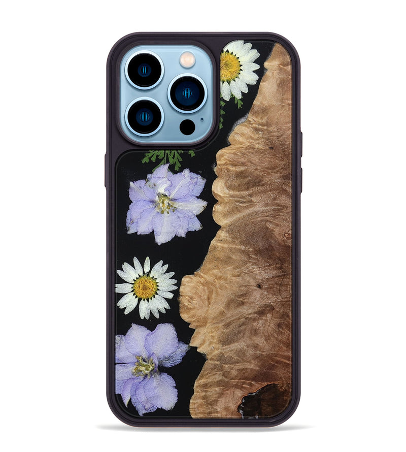 iPhone 14 Pro Max Wood Phone Case - Lenora (Bloom, 807624)