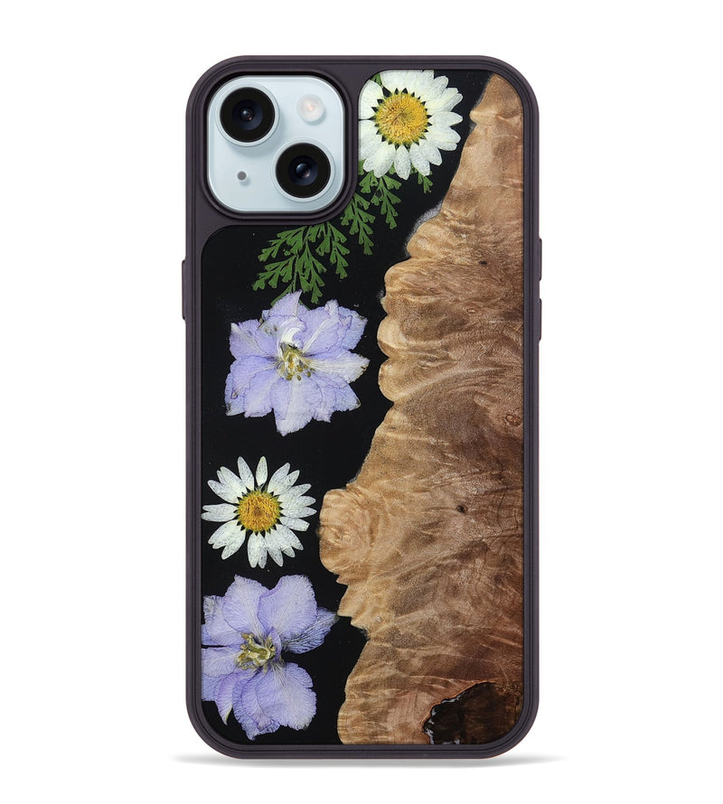 iPhone 15 Plus Wood Phone Case - Lenora (Bloom, 807624)