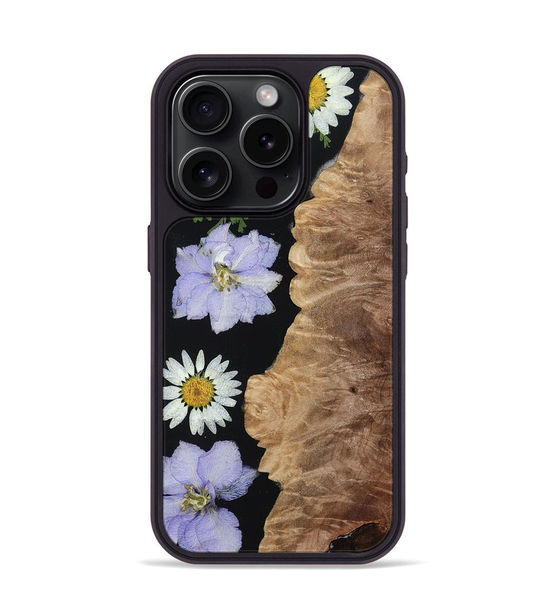 iPhone 15 Pro Wood Phone Case - Lenora (Bloom, 807624)