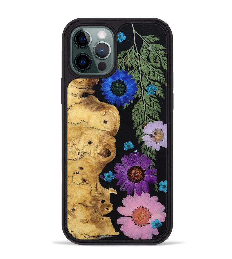 iPhone 12 Pro Max Wood Phone Case - Alexys (Bloom, 807625)