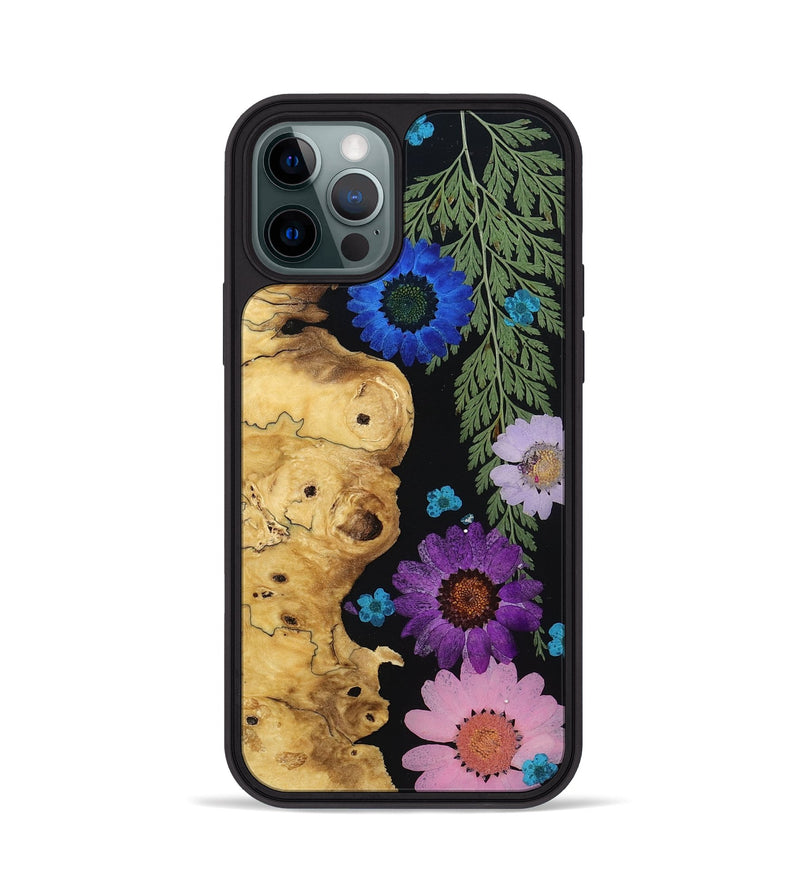 iPhone 12 Pro Wood Phone Case - Alexys (Bloom, 807625)