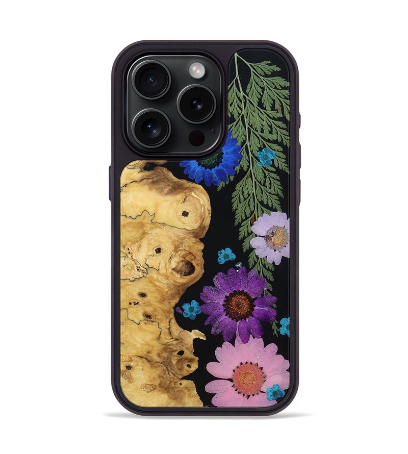 iPhone 15 Pro Wood Phone Case - Alexys (Bloom, 807625)