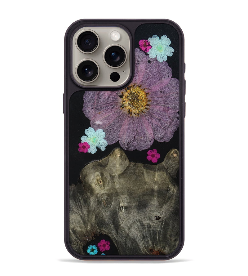 iPhone 15 Pro Max Wood Phone Case - Ed (Bloom, 807626)