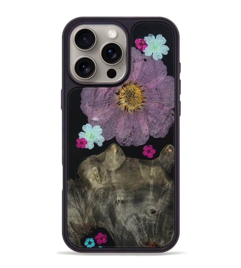 iPhone 16 Pro Max Wood Phone Case - Ed (Bloom, 807626)
