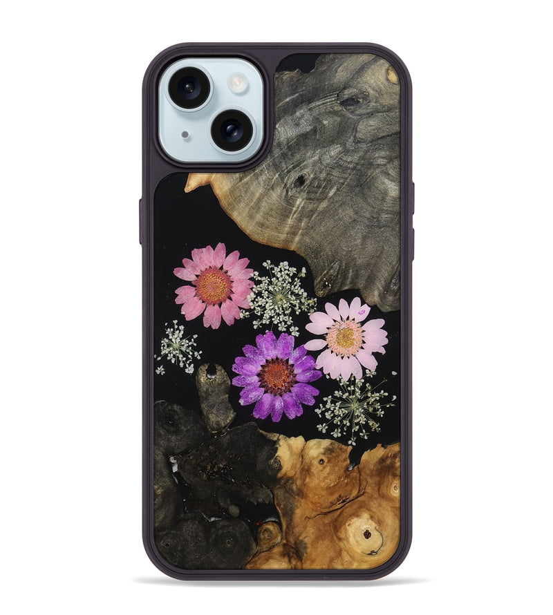 iPhone 15 Plus Wood Phone Case - Hoyt (Bloom, 807627)
