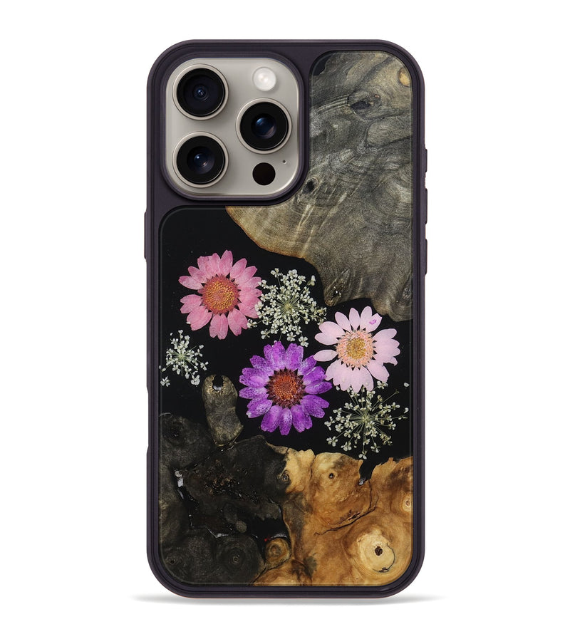 iPhone 16 Pro Max Wood Phone Case - Hoyt (Bloom, 807627)