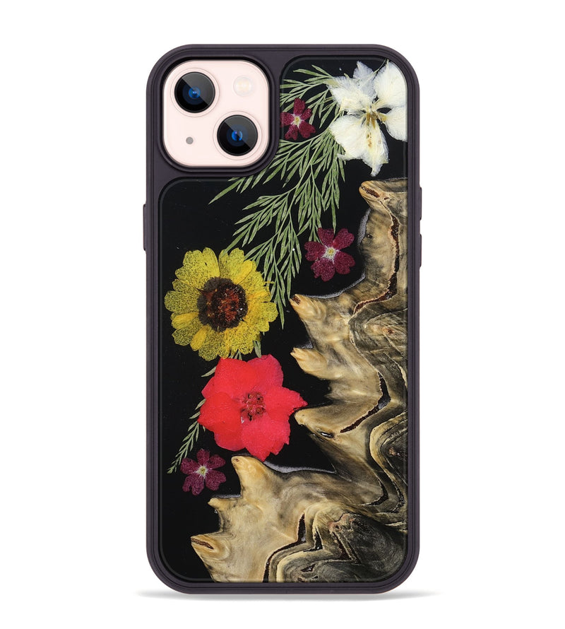 iPhone 14 Plus Wood Phone Case - Emmy (Bloom, 807629)