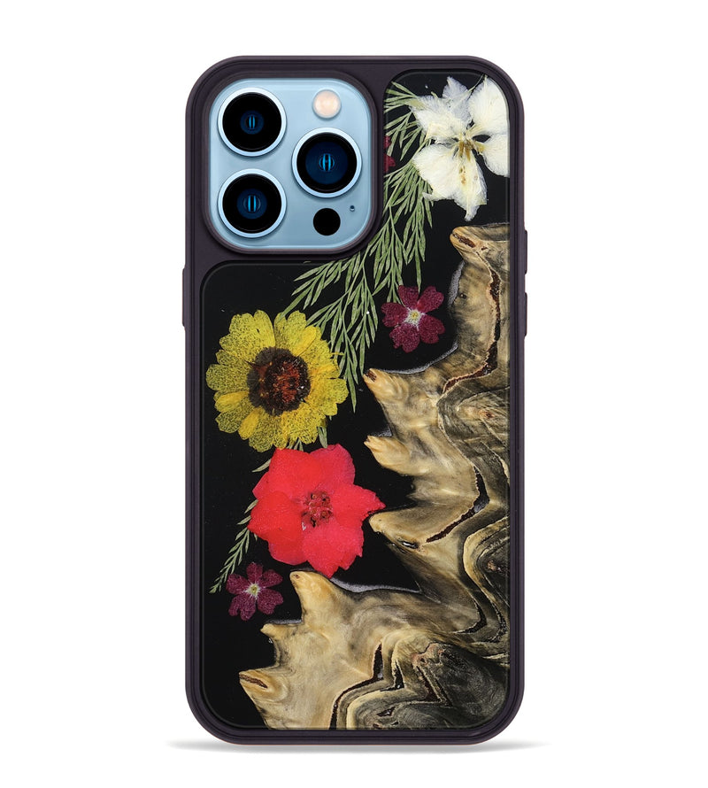 iPhone 14 Pro Max Wood Phone Case - Emmy (Bloom, 807629)