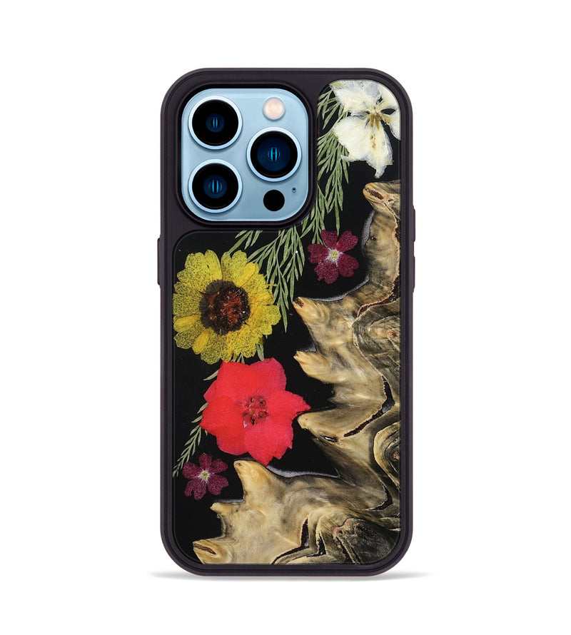 iPhone 14 Pro Wood Phone Case - Emmy (Bloom, 807629)