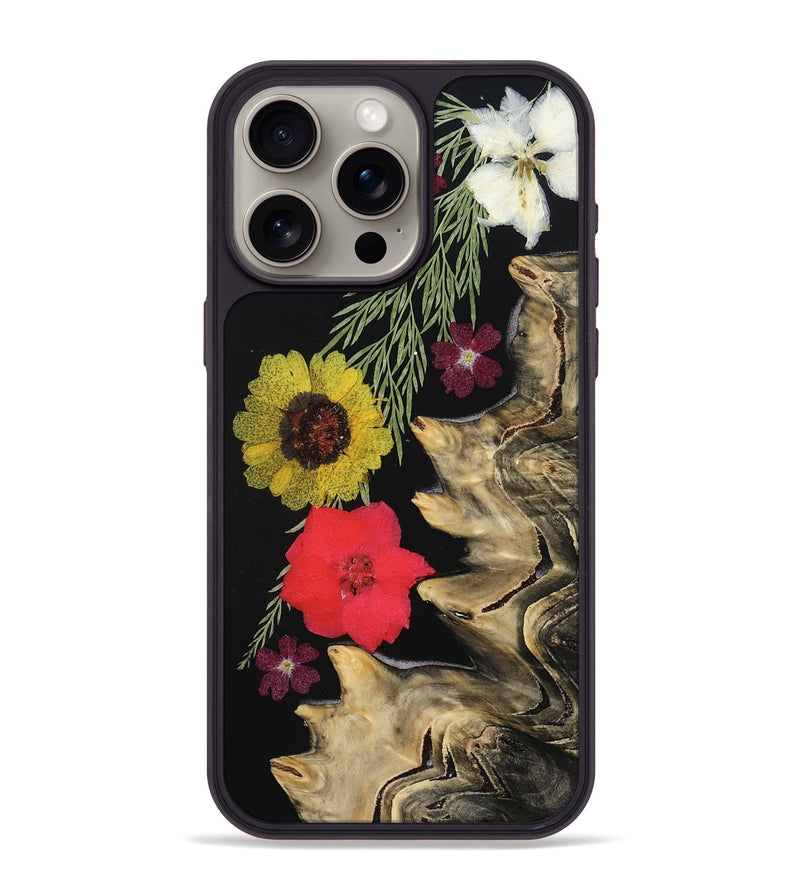 iPhone 15 Pro Max Wood Phone Case - Emmy (Bloom, 807629)