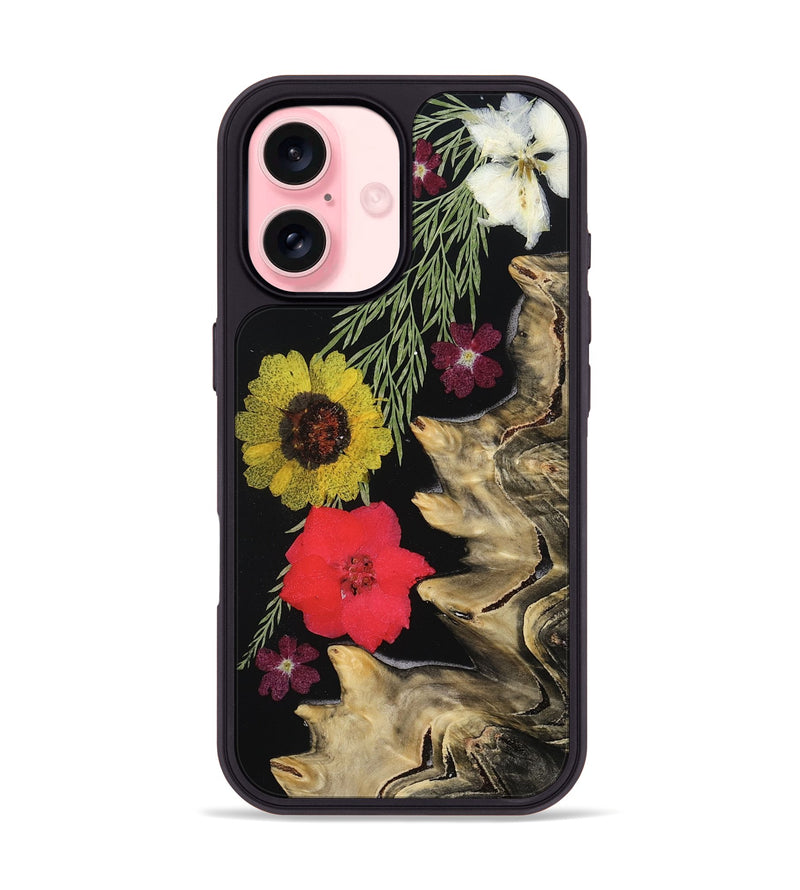 iPhone 16 Wood Phone Case - Emmy (Bloom, 807629)