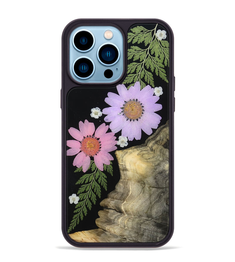 iPhone 14 Pro Max Wood Phone Case - Bette (Bloom, 807631)