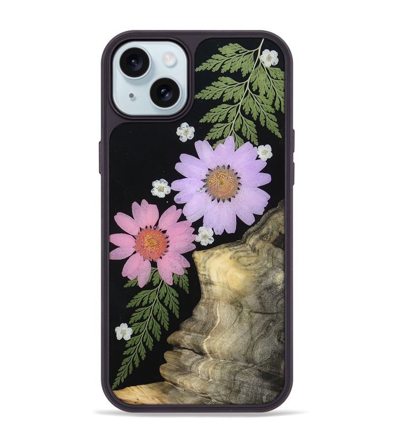 iPhone 15 Plus Wood Phone Case - Bette (Bloom, 807631)