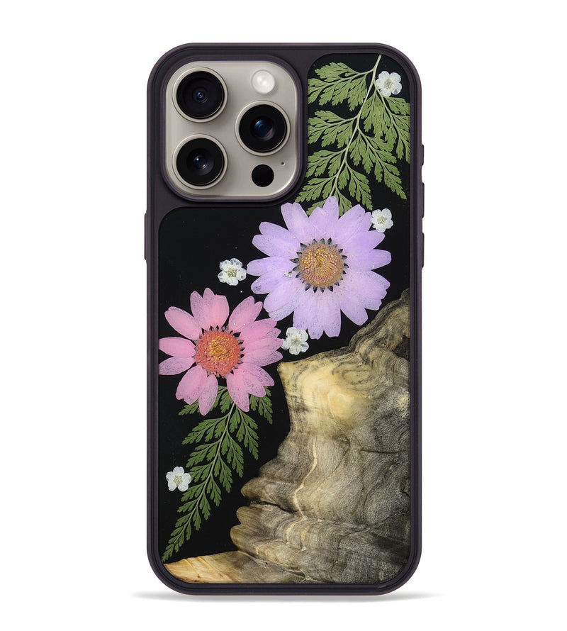 iPhone 15 Pro Max Wood Phone Case - Bette (Bloom, 807631)