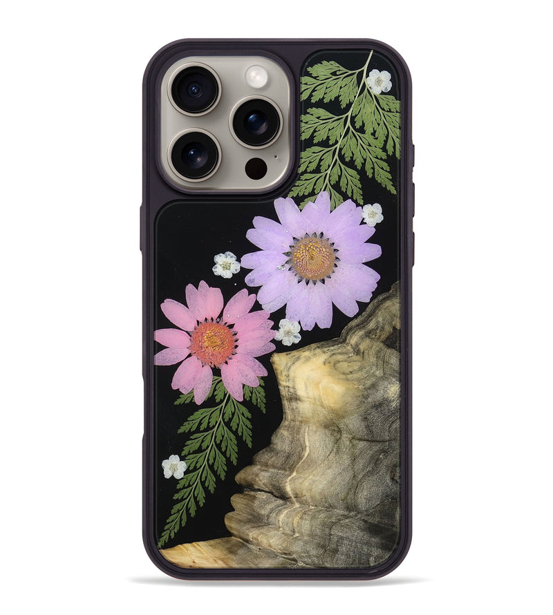 iPhone 16 Pro Max Wood Phone Case - Bette (Bloom, 807631)