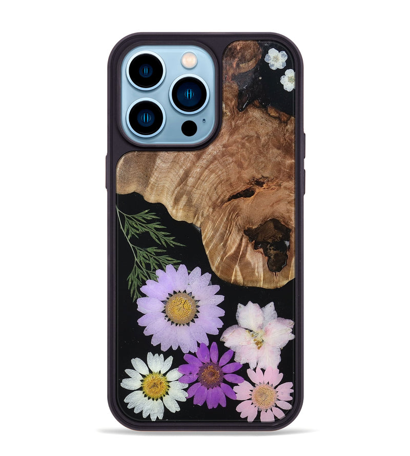 iPhone 14 Pro Max Wood Phone Case - Candy (Bloom, 807632)