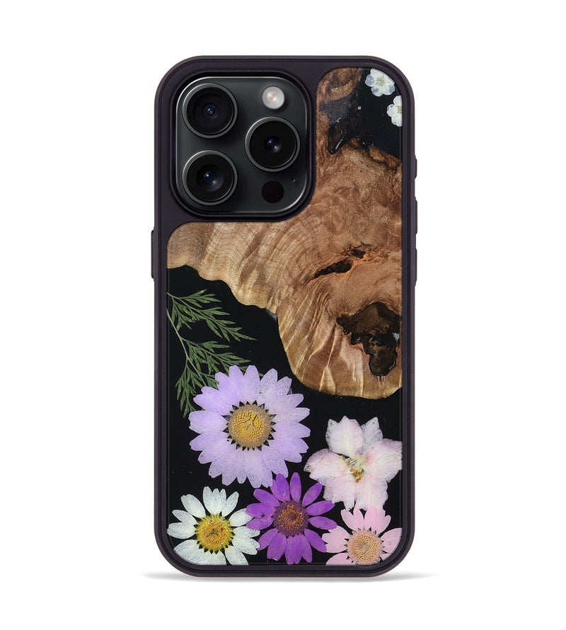 iPhone 15 Pro Wood Phone Case - Candy (Bloom, 807632)