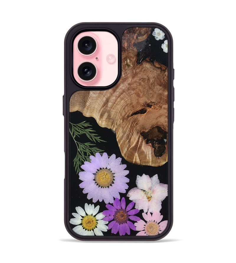 iPhone 16 Wood Phone Case - Candy (Bloom, 807632)