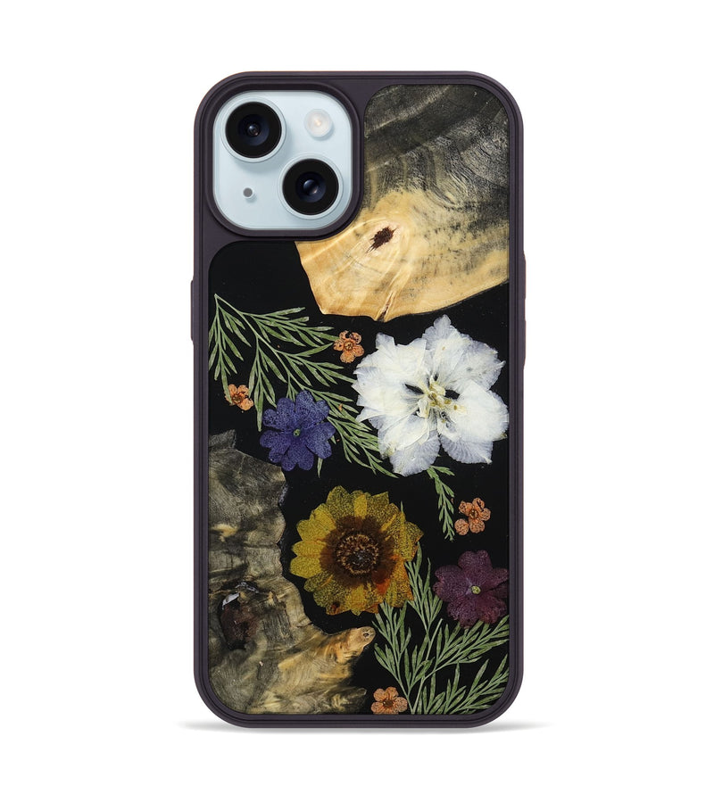 iPhone 15 Wood Phone Case - Jaxon (Bloom, 807633)