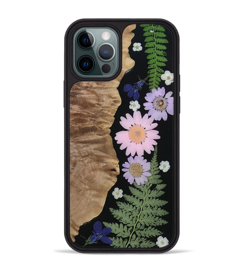 iPhone 12 Pro Max Wood Phone Case - Deidre (Bloom, 807634)