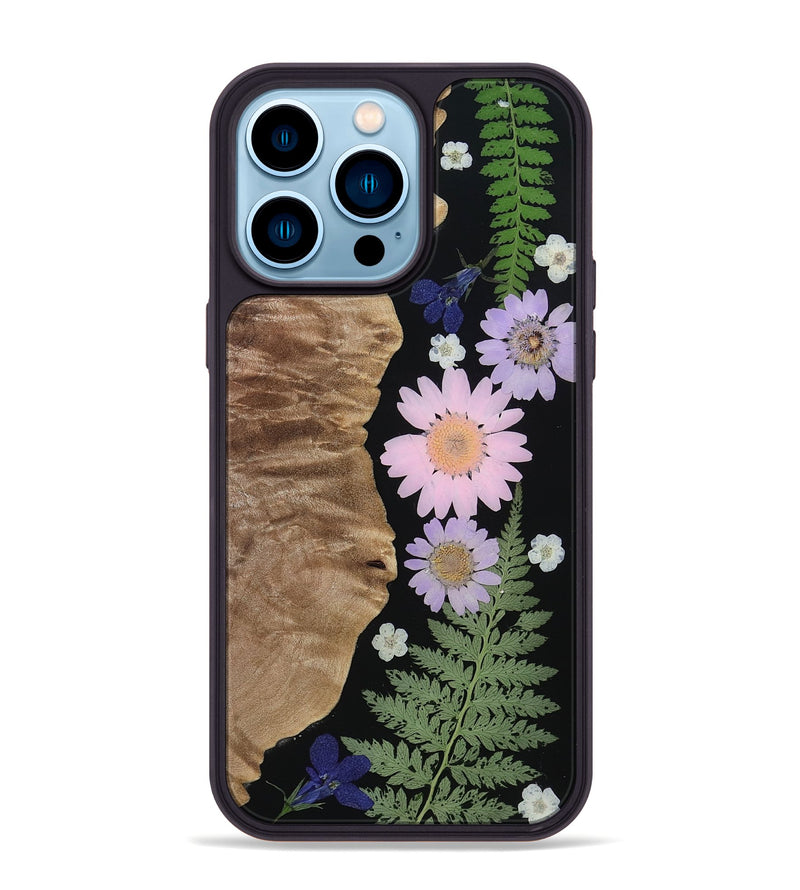 iPhone 14 Pro Max Wood Phone Case - Deidre (Bloom, 807634)