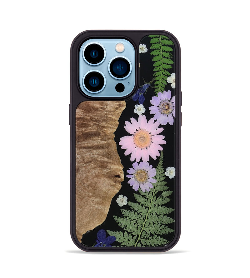 iPhone 14 Pro Wood Phone Case - Deidre (Bloom, 807634)