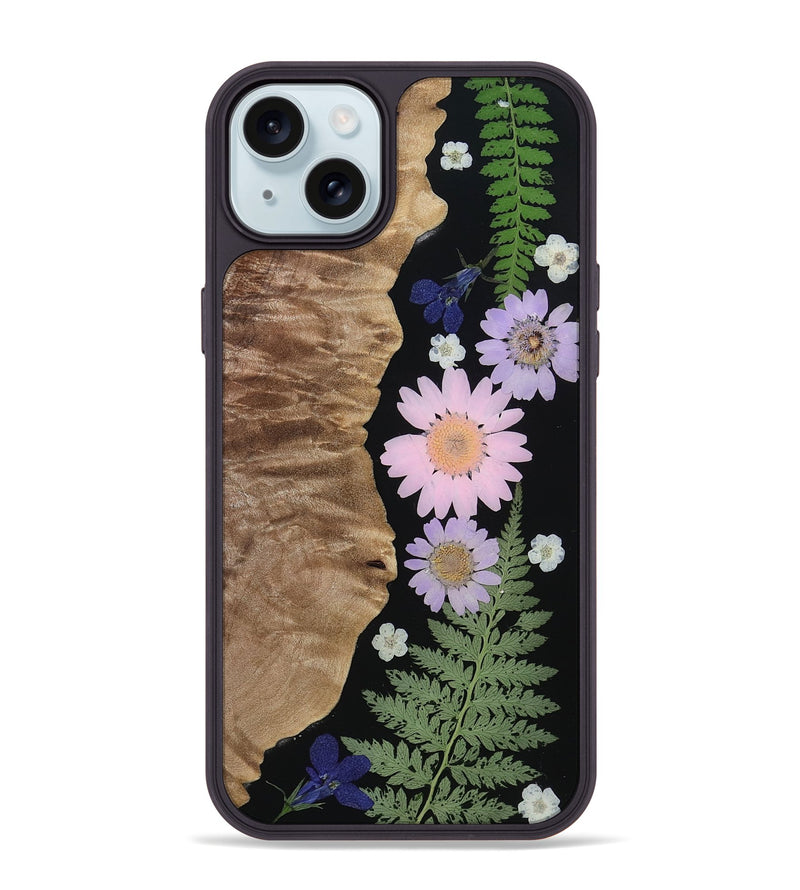 iPhone 15 Plus Wood Phone Case - Deidre (Bloom, 807634)