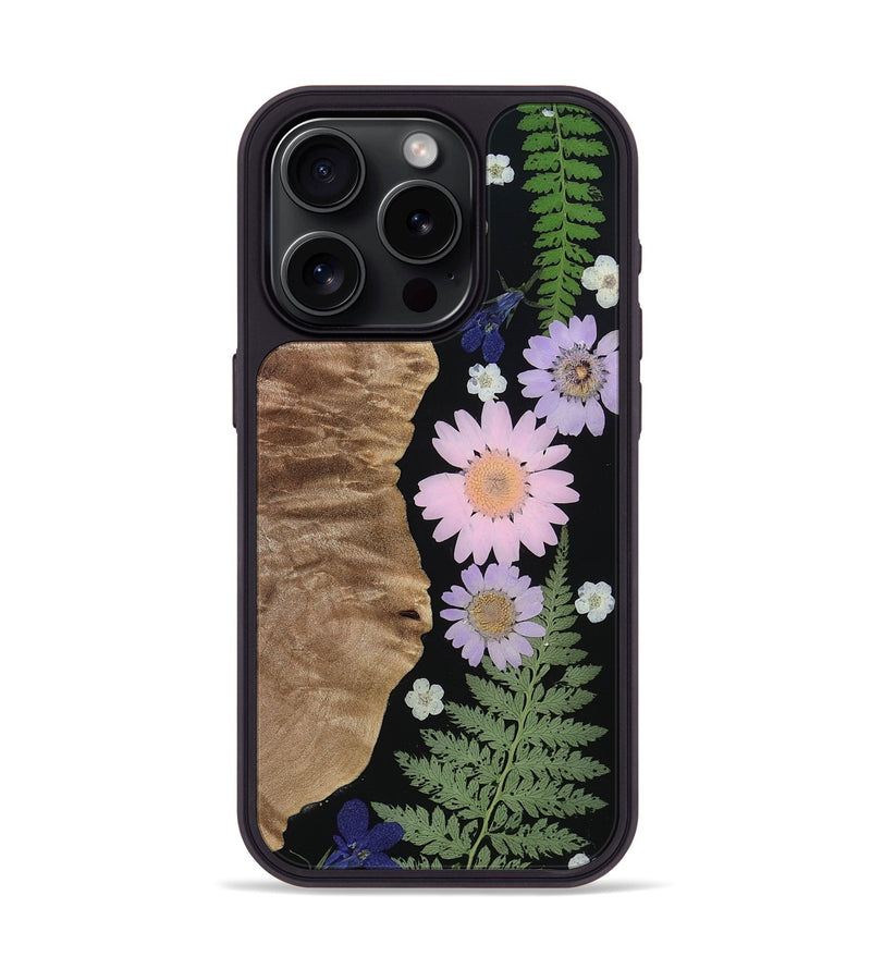 iPhone 15 Pro Wood Phone Case - Deidre (Bloom, 807634)