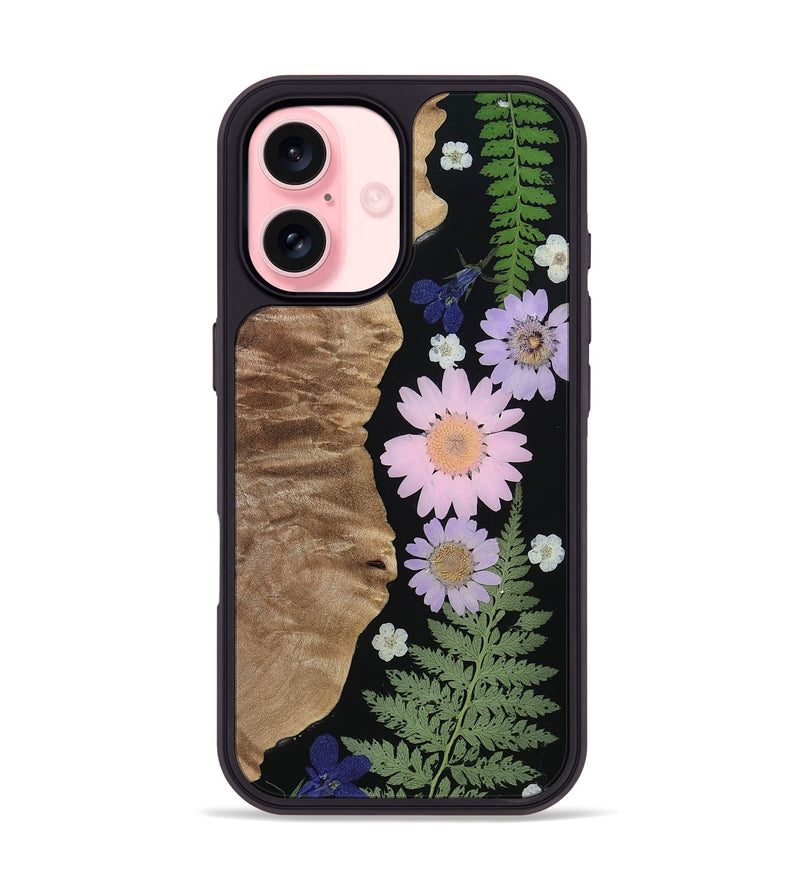 iPhone 16 Wood Phone Case - Deidre (Bloom, 807634)