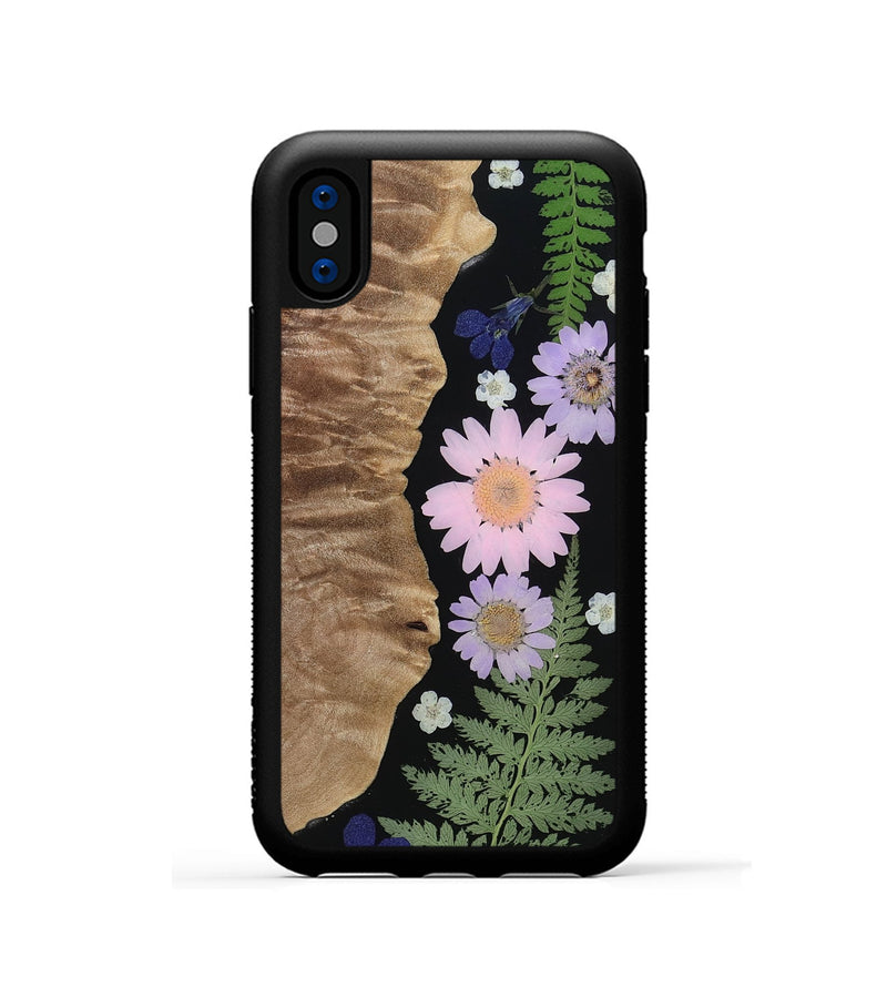 iPhone Xs Wood Phone Case - Deidre (Bloom, 807634)