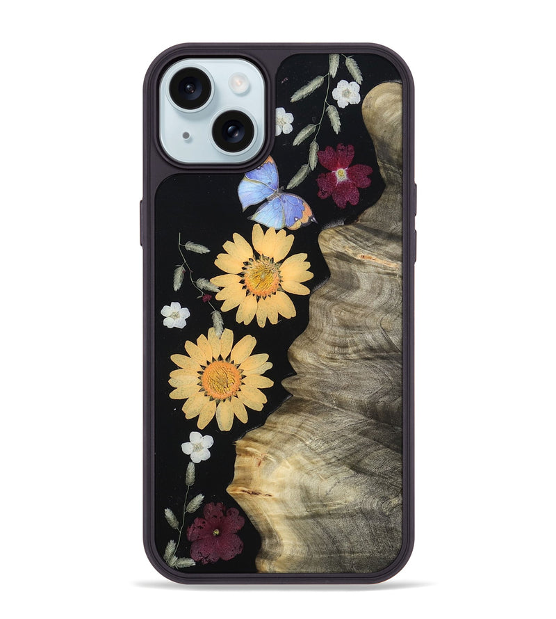 iPhone 15 Plus Wood Phone Case - Kevin (Bloom, 807636)