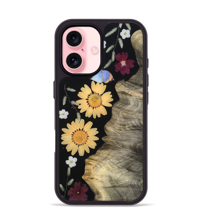 iPhone 16 Wood Phone Case - Kevin (Bloom, 807636)