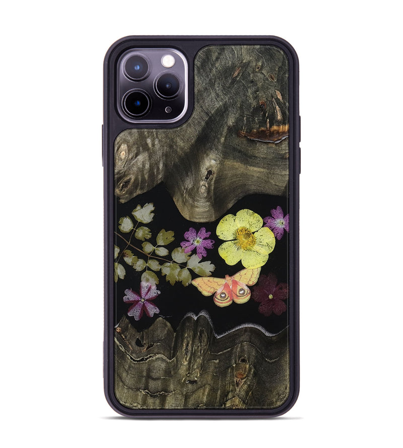 iPhone 11 Pro Max Wood Phone Case - Malayah (Bloom, 807637)