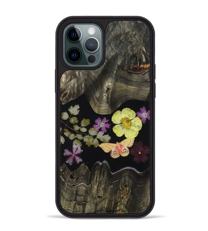 iPhone 12 Pro Max Wood Phone Case - Malayah (Bloom, 807637)