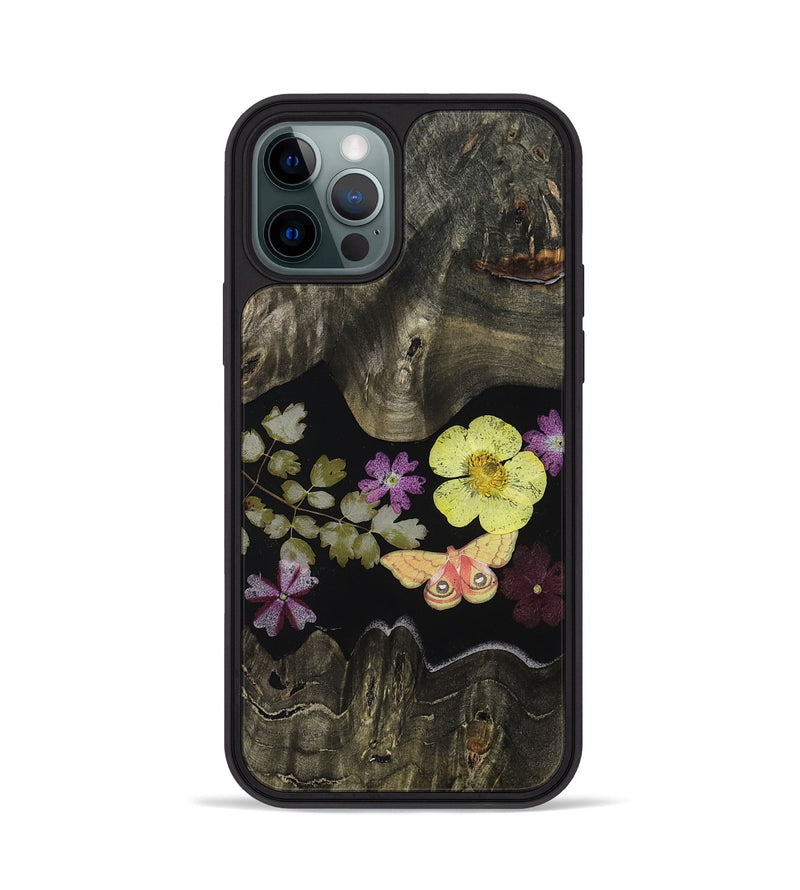 iPhone 12 Pro Wood Phone Case - Malayah (Bloom, 807637)
