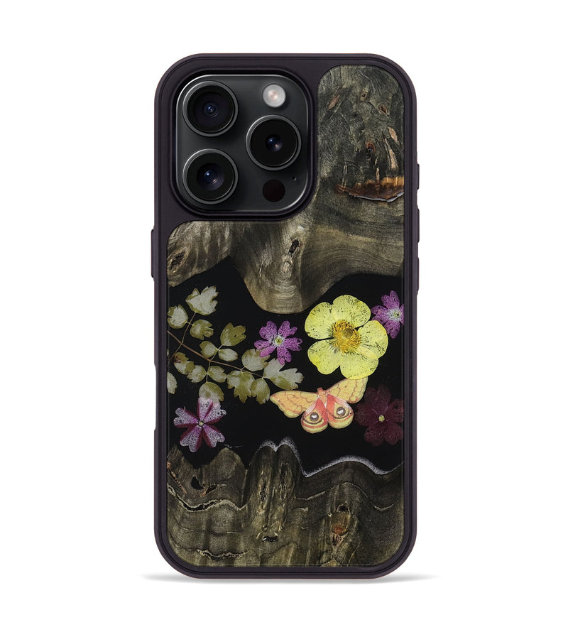 iPhone 16 Pro Wood Phone Case - Malayah (Bloom, 807637)