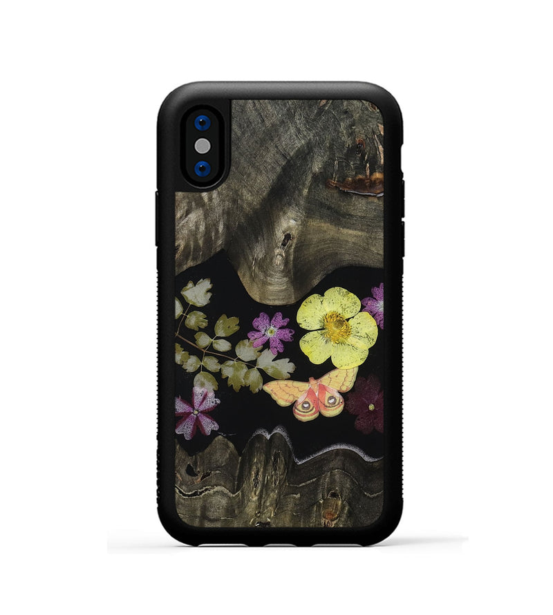 iPhone Xs Wood Phone Case - Malayah (Bloom, 807637)