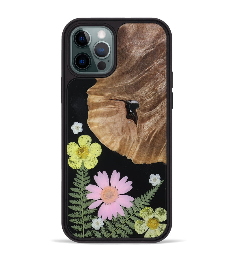 iPhone 12 Pro Max Wood Phone Case - Adaline (Bloom, 807639)