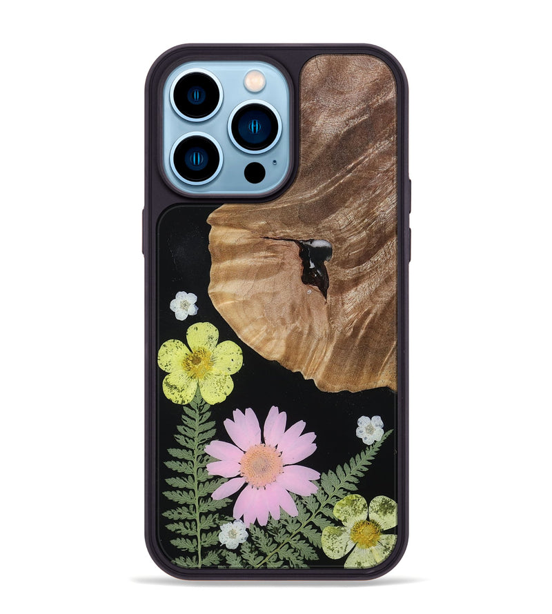 iPhone 14 Pro Max Wood Phone Case - Adaline (Bloom, 807639)