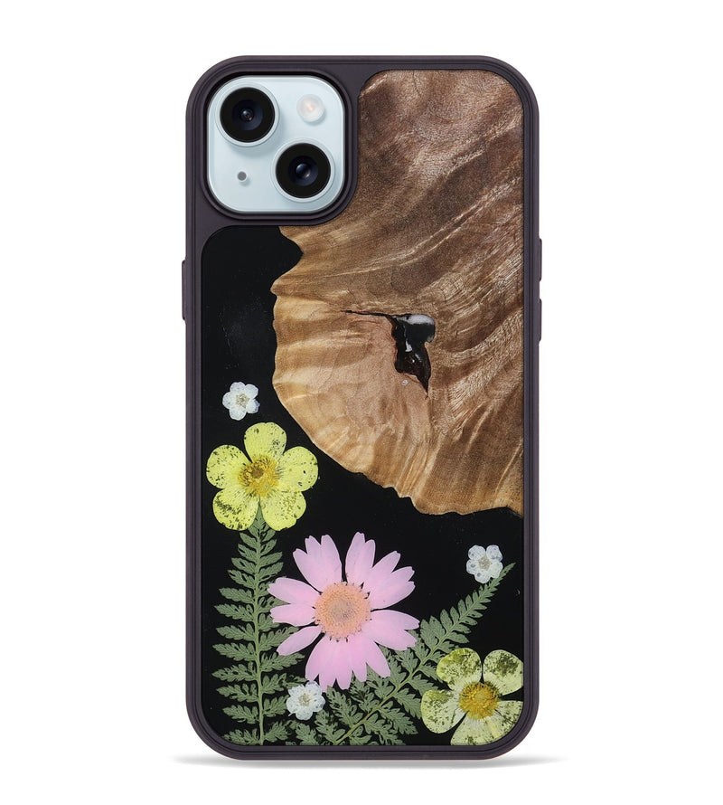 iPhone 15 Plus Wood Phone Case - Adaline (Bloom, 807639)