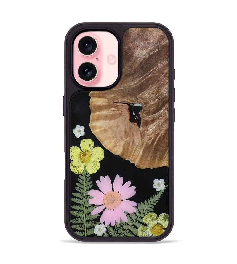 iPhone 16 Wood Phone Case - Adaline (Bloom, 807639)