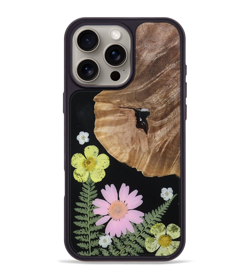 iPhone 16 Pro Max Wood Phone Case - Adaline (Bloom, 807639)