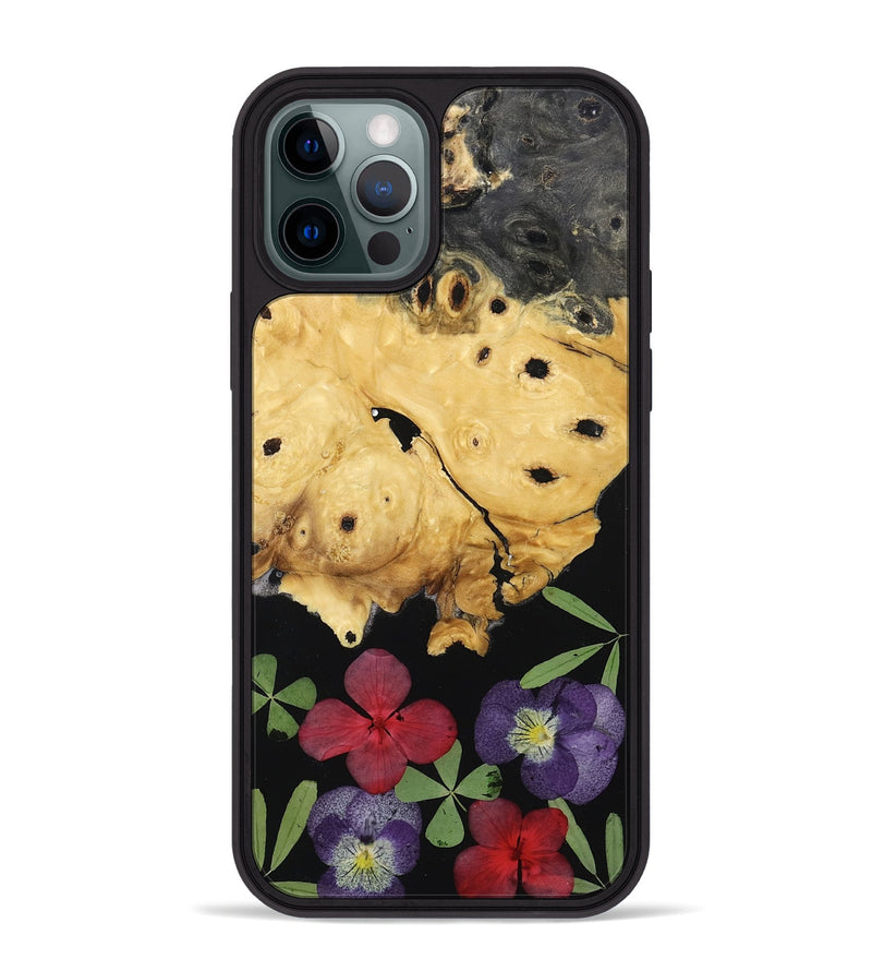 iPhone 12 Pro Max Wood Phone Case - Wiley (Bloom, 807640)