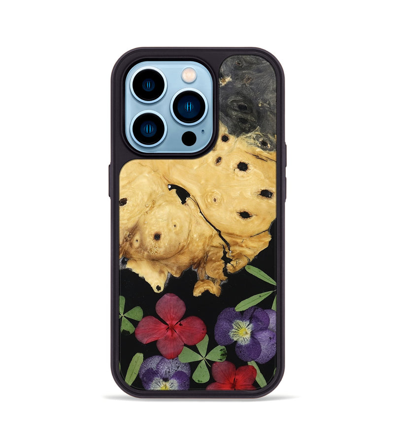 iPhone 14 Pro Wood Phone Case - Wiley (Bloom, 807640)