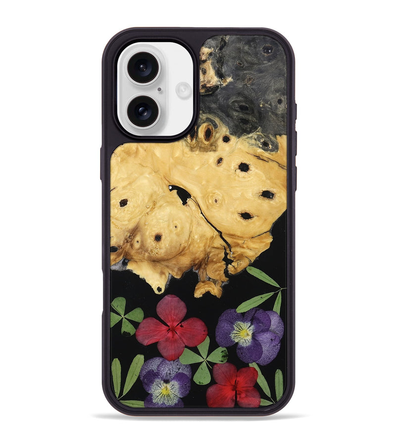 iPhone 16 Plus Wood Phone Case - Wiley (Bloom, 807640)
