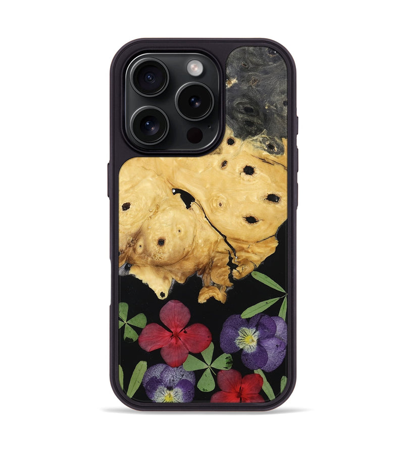 iPhone 16 Pro Wood Phone Case - Wiley (Bloom, 807640)