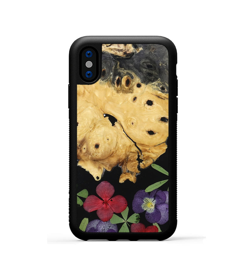 iPhone Xs Wood Phone Case - Wiley (Bloom, 807640)