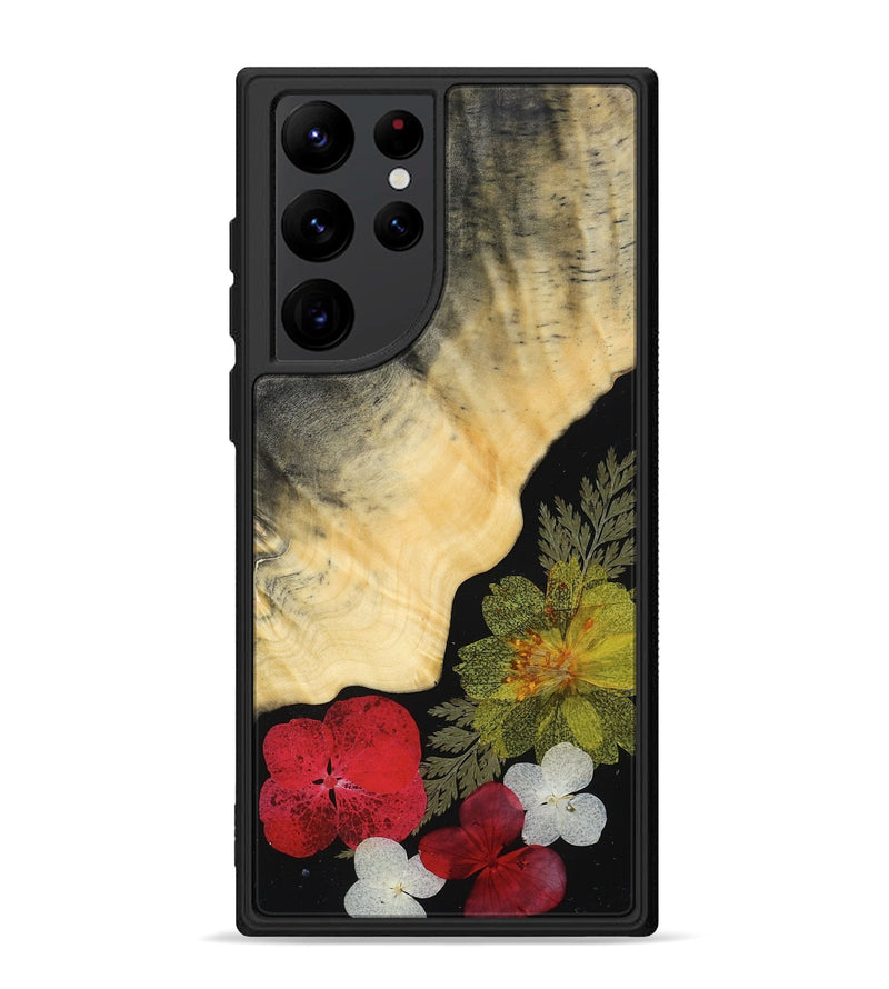 Galaxy S22 Ultra Wood Phone Case - Tony (Bloom, 807641)