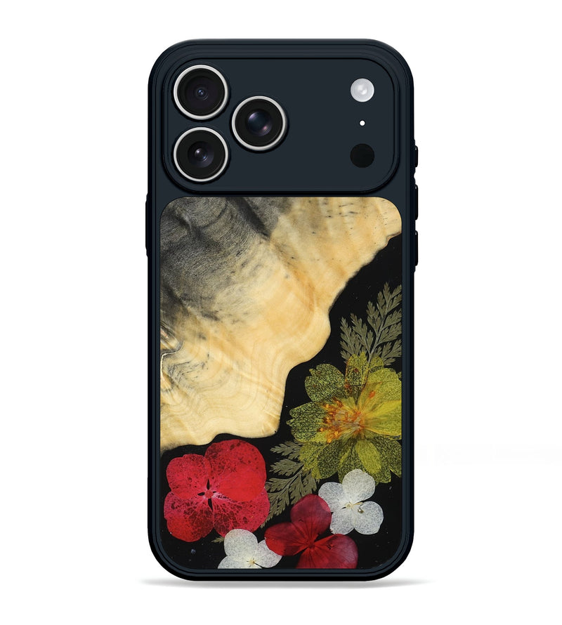 iPhone 17 Pro Max Wood Phone Case - Tony (Bloom, 807641)