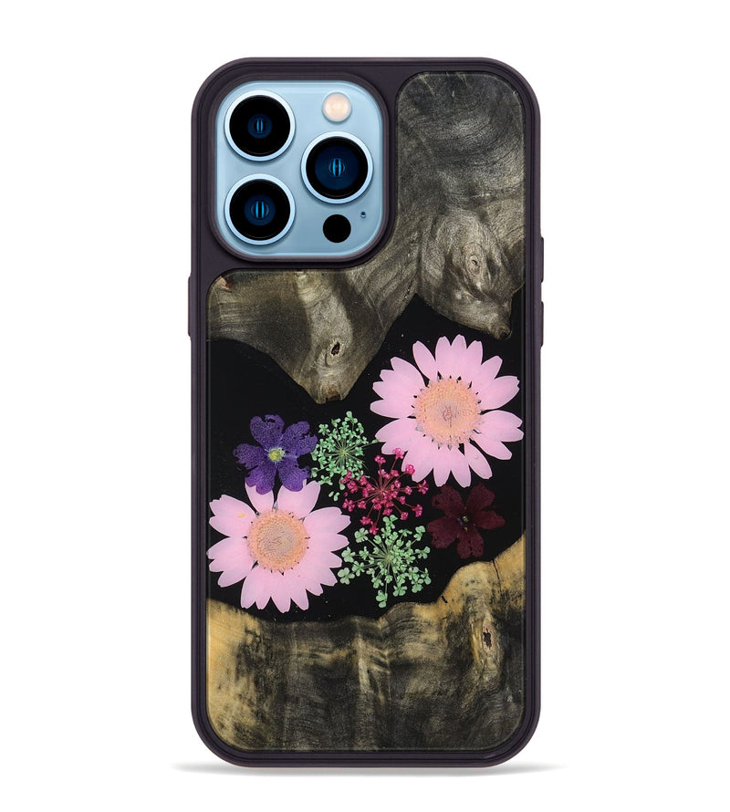iPhone 14 Pro Max Wood Phone Case - Dillon (Bloom, 807642)